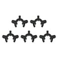 thumbnail image 5 of Uxcell Plastic Mounting Clamp Lab Joint Clip for 14/20 or 14/35 Glass Taper Joints Black 5 Pack, 5 of 5