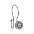 thumbnail image 3 of Utopia Alley  Shower Hooks,  Double Shower Curtain Hooks for Bathroom, Crystal Design, Set of 12 Polished Chrome, 3 of 10