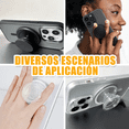 thumbnail image 5 of 2pzs Socket Sujetador Celular Compatible Para iPhone Huawei Eo Safe Imports Trasparente, 5 of 5