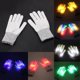 thumbnail image 1 of 1 par de guantes de dedo con luz Led para Halloween, Navidad, disfraz, decoración de baile, 1 of 3