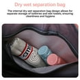 thumbnail image 4 of UAEBM Rolling Duffle Bag with Wheels, Expandable Foldable Duffle Bag with Wheels and Handle for Travel, Rolling Luggage bag Carry on Duffel Bag, Wheeled Travel Duffle Bag Blue, 4 of 9