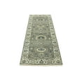 thumbnail image 2 of Taupe Floral Osh Chobi 3X8 Peshawar Oriental Runner Rug, 2 of 11
