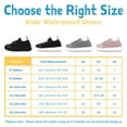 thumbnail image 7 of JAN & JUL Waterproof Shoes Outdoor Sports Running Toddler Sneakers (Jet Black, Size 11 Little Kids), 7 of 7