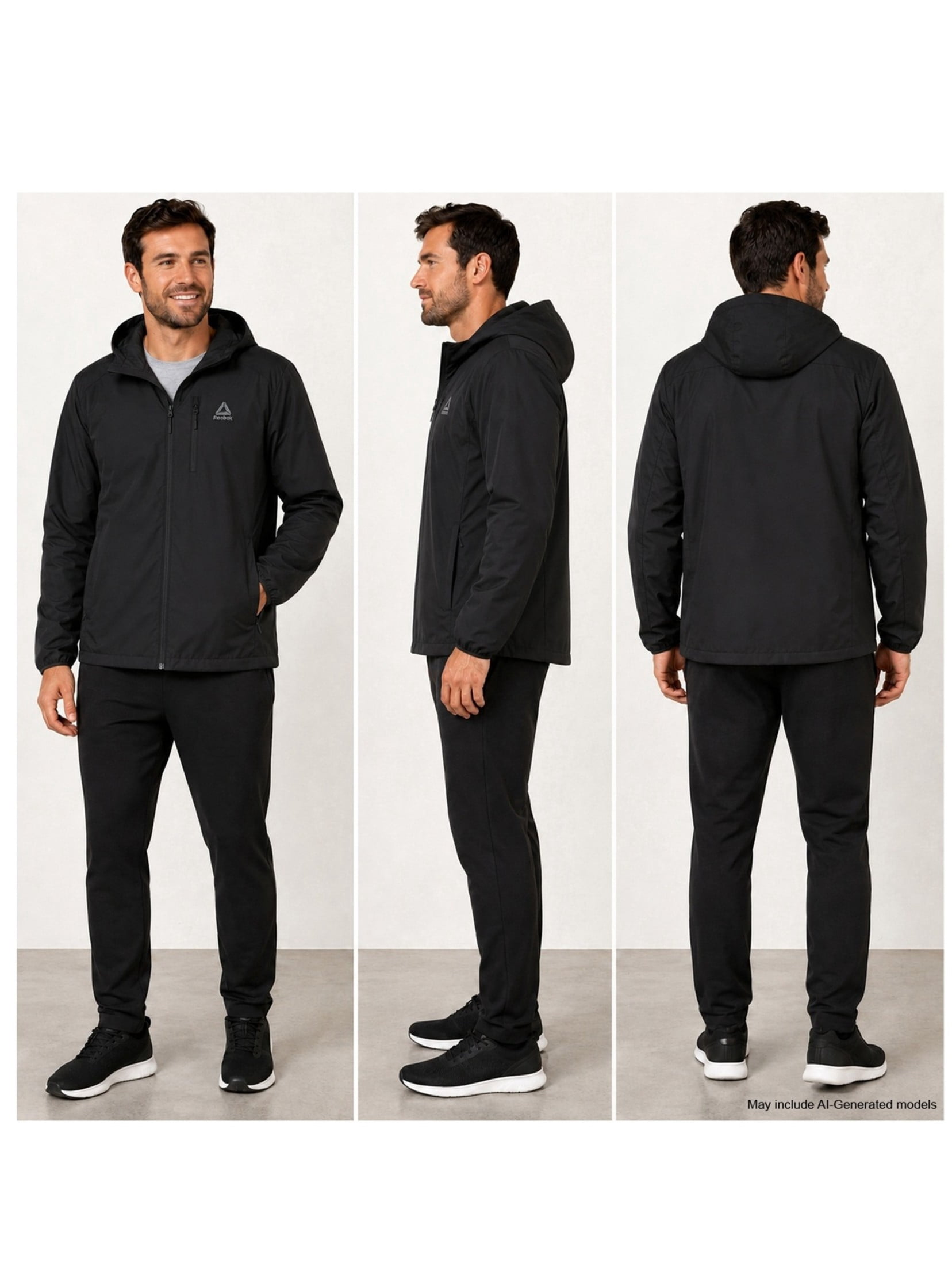 Reebok Men's and Big Men's Delta Lite Jacket, Sizes S-3XL