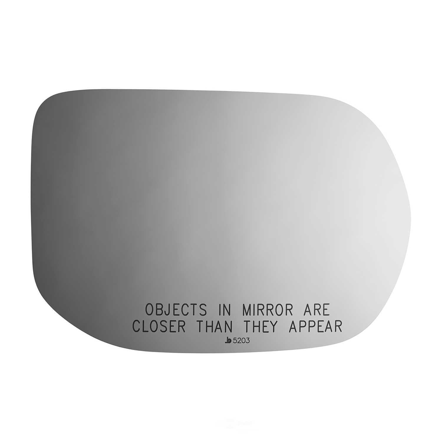 Burco 5203 Passenger Side Convex Replacement Mirror Glass for Honda Civic