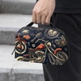 thumbnail image 2 of Motorcycle Waterproof Oxford Fabric Storage Pouch for Electronic Devices - Cord Organizer, Hard Drive Bags, Canvas Storage Box Small, Charger Cord Organizer - 5.9x9.44x3.14 in, 2 of 6