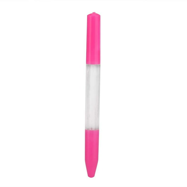 Bolígrafo con pasador de aceite Bling Bling Rosa