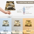 thumbnail image 4 of Luxury Lilies Floral Flower Desk Lamp LED Table Nightstand Lamps with 3 Color Temperatures for Home Bedroom Living Room Decor 6x11, 4 of 8