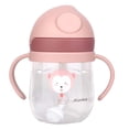 thumbnail image 1 of Taza de Paja de Bebé A Prueba de Fugas Con Paja Ponderada, Paja en Forma de V, Capacidad de 250ml, Escala Sin Fadeless, Para Viajes A Casa, 1 of 8
