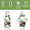 thumbnail image 6 of Junzan Tropical Summer Palm Dog Hoodie Puppy Sweater Sweatshirt,Cold Weather Coat Pet Clothes for Dog Cat-Large, 6 of 9