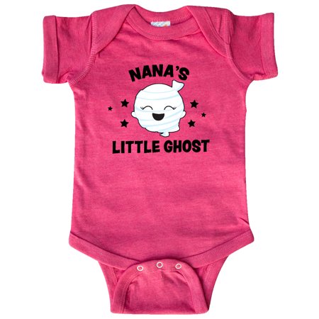 

Inktastic Cute Nana s Little Ghost with Stars Gift Baby Girl Bodysuit