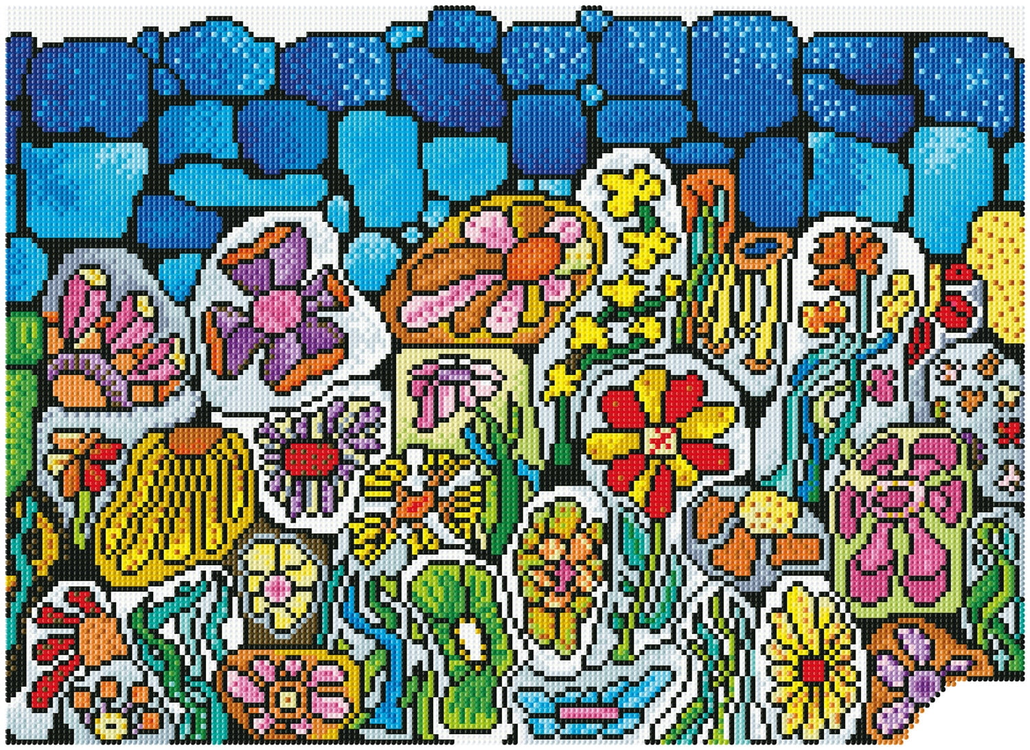 Diamond Dotz Stone Garden Diamond Painting Kits for Adults - Diamond Art Kits a Relaxing Creative Craft Kit with Dotz Gems
