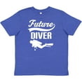 thumbnail image 3 of Inktastic Future Diver Scuba Diving Youth T-Shirt, 3 of 5