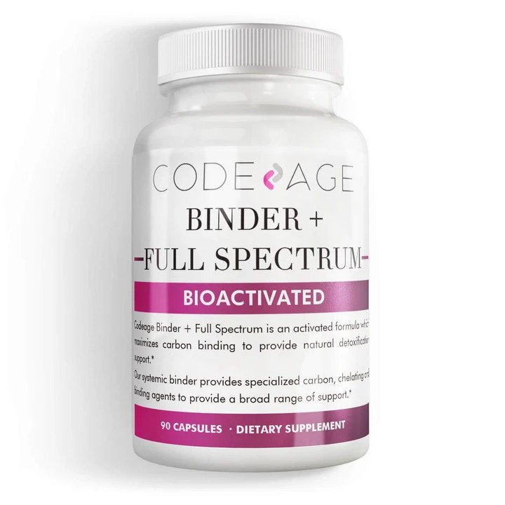 Codeage Binder + Natural Systemic Binder Supplement Activated