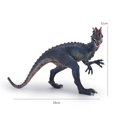 thumbnail image 4 of Modelo de dragón de doble corona, simulación de dinosaurio de plástico, figura de Animal, colección de juguetes para niños, adornos estáticos de Jurass, 4 of 7