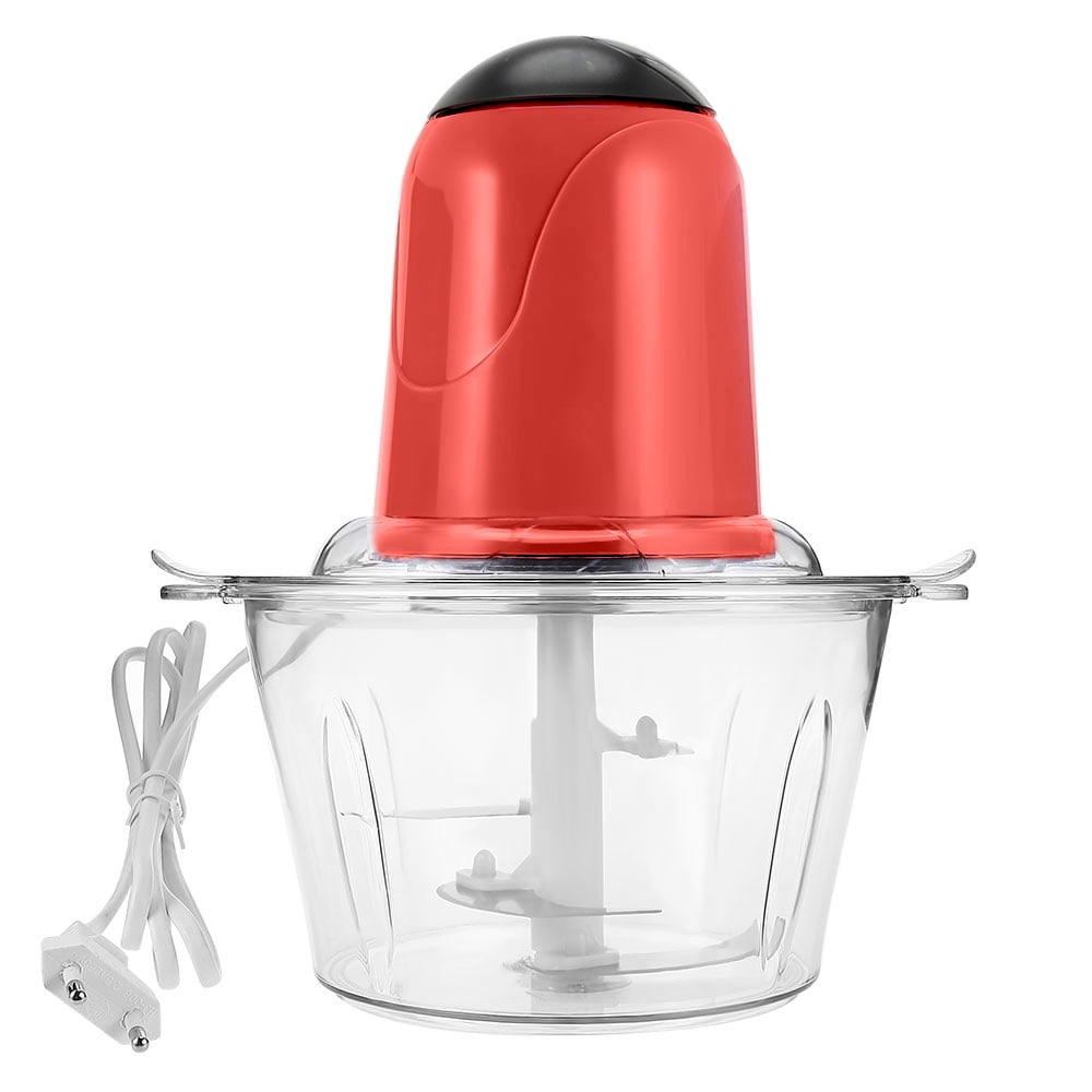 Meat Grinder, Multifunctional Electric, Baby Food Processor, with 4 stainless steel blades, 2L