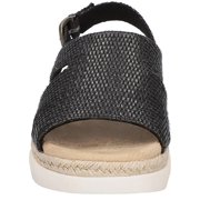 Bella Vita Womens Kato Woven Open Toe Slingback Sandals