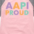thumbnail image 3 of Instant Message - AAPI Proud - Toddler & Youth Girls Raglan Graphic T-Shirt, 3 of 6