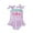 Purple, variant on One Piece Girls Swimsuits Ruffled Cute Print Beach Bathing Summer Swimming Beach Holiday Tankini Size 18-24 M