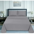 thumbnail image 6 of RUVANTI Flannel Sheets California King - 100% Cotton Brushed Bed Sheet Sets - Deep Pockets 16 Inches (fits up to 18") - All Seasons Breathable & Super Soft - Warm & Cozy - 4 Pcs - Chiseled Gray, 6 of 9