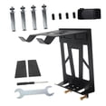thumbnail image 4 of DYNWAVECA Wall Mount Bike Rack Horizontal Rack Multifunctional Decor Supplies Display Rack Hanging Bracket for Adults Bike Home 26cm Width, 4 of 10