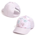 thumbnail image 1 of MIASHUI Kids Baseball Caps Summer Sun Visor Hats Trucker Caps Outdoor Play Wear,Light Pink,M, 1 of 9