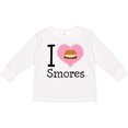 thumbnail image 3 of Inktastic I Love Smores Girls Long Sleeve Toddler T-Shirt, 3 of 5