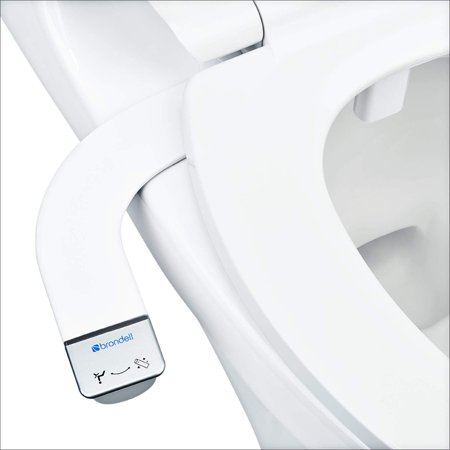Brondell Bidet - Thinline SimpleSpa SS-150 Fresh Water Spray Non-Electric Bidet Toilet Attachment