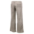 thumbnail image 4 of Ma Croix Womens Linen Pants Casual Lantern Drawstring Palazzo Trousers with Pockets, 4 of 5