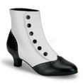 thumbnail image 2 of Pleaser Women's Flora-1023 10 White/Black, 2 of 2