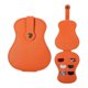 thumbnail image 4 of Estuche para Púas de Guitarra, Caja de Poliuretano con Múltiples Ranuras, Estuche para Guardar Púas de Guitarra, Color Negro, 4 of 5