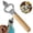 B, variant on Multi Functional Stainless Metal Rubber Wood Handle Can Opener