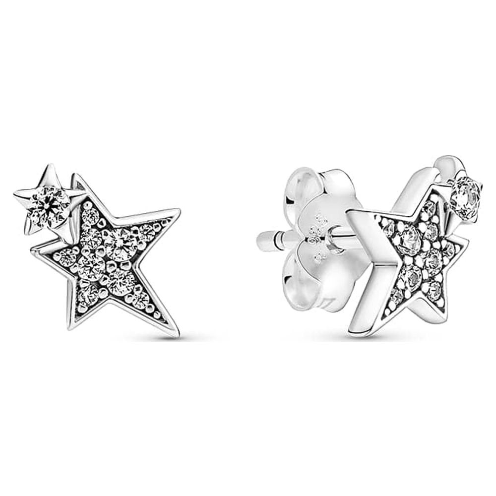 Pandora Sterling Silver Sparkling Infinity Stud Earrings Pandora Sterling Silver Sparkling Infinity Stud Earrings