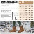 thumbnail image 6 of DKSUKO Women's Classic Waterproof Snow Boots Winter Boots for Women (10 B(M) US,Chestnut 2), 6 of 6