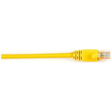 Black Box CAT5e Value Line Patch Cable, Stranded, Yellow, 15-ft. (4.5-m) - 15 ft Category 5e Network Cable for Network Device - First End: 1 x RJ-45 Male Network - Second End: 1 x RJ-45 Male Network -