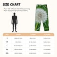 thumbnail image 2 of Salouo Dandelion Flower In The Meadow Print Women's Pajama Pants Casual Loose Sweatpants PJs Flowy Pants Drawstring Palazzo for Women Wide Leg Pants Lounge Pajama -Medium, 2 of 8