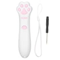thumbnail image 2 of Interactive Cat Toy Teaser Wand Cat Paw Pattern Battery Powered Detachable Red Funny Cat Stick For Cats, 2 of 8