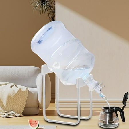 Water Jug Stand Holder Water Bottle Bracket Drink Dispenser Metal ...