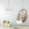 thumbnail image 7 of HIBIBUD Natural Linen Medium Drum Lamp Shades Modern Lampshade for Table Lamps Bedside Lamps, 7 of 7