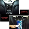 thumbnail image 2 of Car Seat Storage Mesh/Organizer Car Dog Barrier Back Seat Elastic Cargo String Net Pouch Holder for Bag Luggage Pets Kids Barrier Disturb Stopper（2-Lays）, 2 of 7