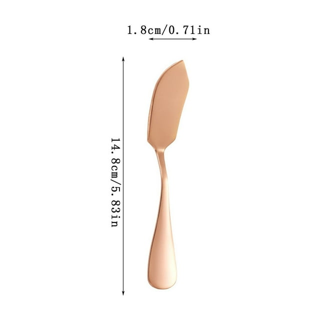 Spatule en Acier Inoxydable pour Tartinade au Fromage à la Crème Spatule Spatule au Fromage Spatule Occidentale pour Décorer la Crème Spatule en Acier Inoxydable