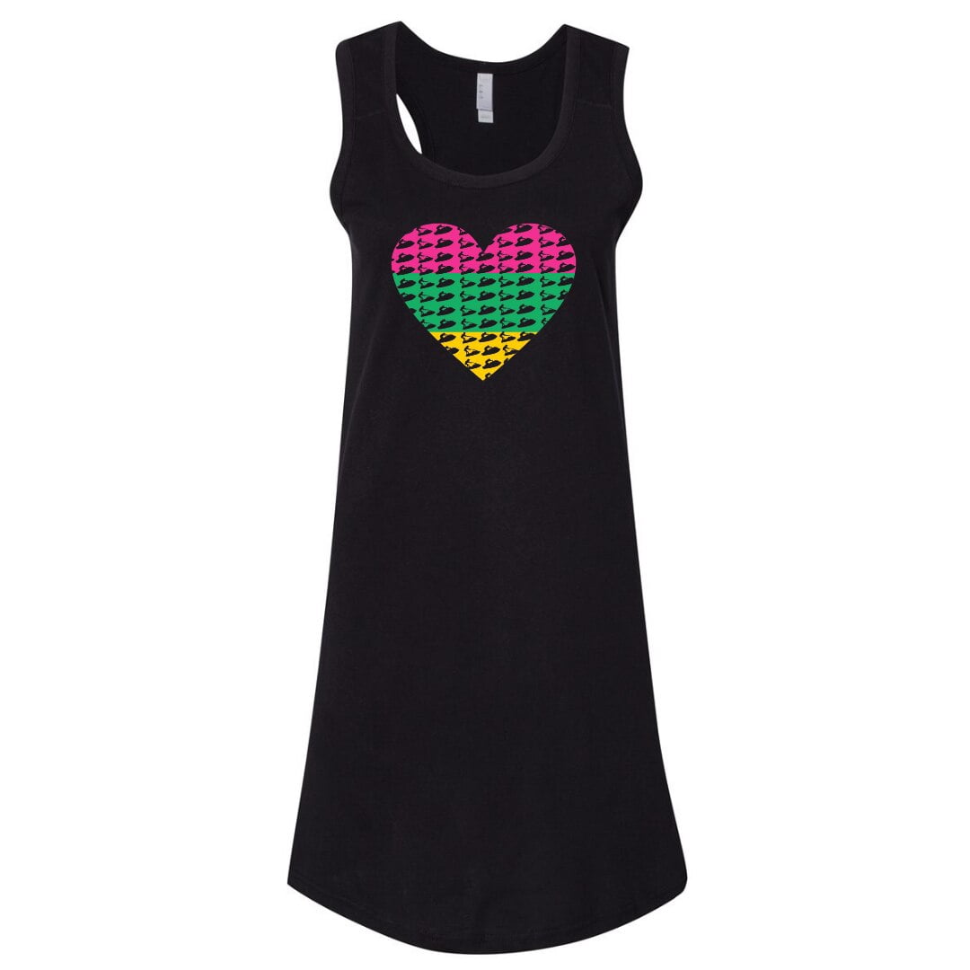 I Heart PWC Ladies Cover-Up Dress 