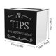 thumbnail image 2 of unbranded Transparente Acrílico Negro Para Propinas En Restaurantes Bares Con Protección Y Uso Múltiple, 2 of 6