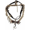 thumbnail image 1 of Imprisoned Flying Dragon Necklace Sword Pendant Gothic Dragon Jewelry Cross Necklace Fantasy Jewelry for Men & Women, 1 of 7