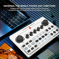thumbnail image 2 of X50 Live Sound Card Audio Mixer Recording Desktop Singing BT OTG Digital Lossless Transmission for Podcasting Gaming A, 2 of 7