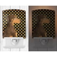 thumbnail image 2 of Doberman Candy Corn Halloween Portrait Ceramic Night Light, 2 of 2