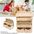 thumbnail image 4 of Colgante De Gabinete Con Cajones Para Casa De Muñecas, Mini Gabinete Con Cajones, Diseño Detallado, Aspecto Realista, Decorativo Para Casa De Muñecas 1:12, 4 of 7