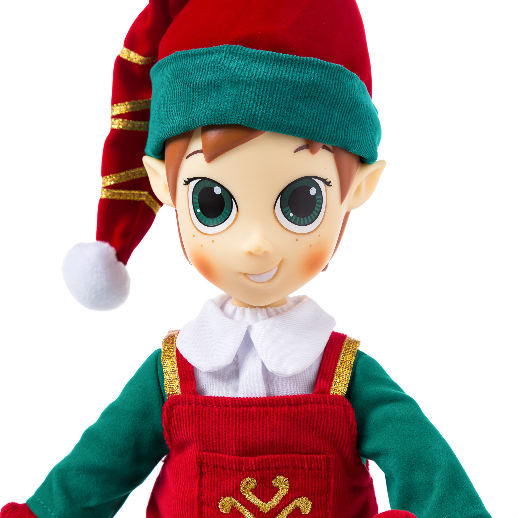 Portable North Pole Red Do-Good Elf™ with Personalized Video Messages from Santa - image 5 of 12
