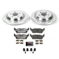 thumbnail image 3 of PowerStop Rear Z36 Truck & Tow Carbon-Fiber Ceramic Brake Pad and Drilled and Slotted Rotor Kit Fits: FORD Select Models K6814-36, 3 of 9