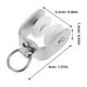 thumbnail image 2 of BRIGHTFUFU 10Ud Poleas De Riel Para En Metal Plata Accesorios Para Pista De Y Hogar, 2 of 8
